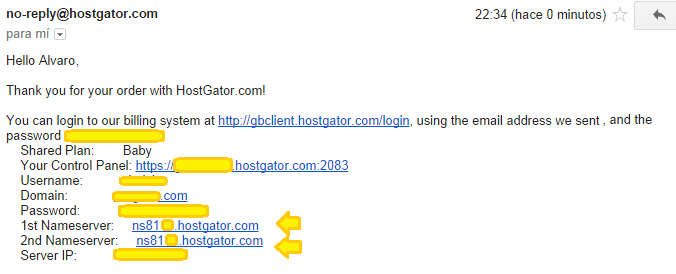hostgator email